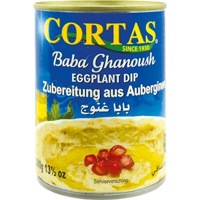 CORTAS Dip z bakłażana (Baba Ghanoush) 380g